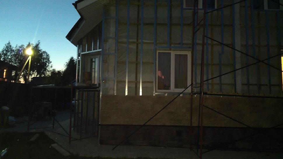 Наружная отделка дома фото