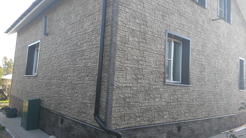 Отделка виниловым сайдингом