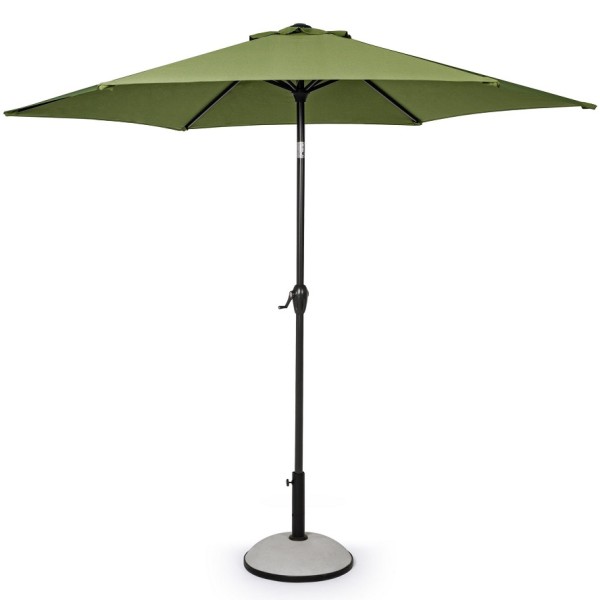 Зонт САЛЕРНО Оливковый солнцезащитный Высота 235 см купить в Заводоуковске