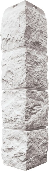 Угол наружный Альта-Профиль Туф ЭКО Белый купить в Заводоуковске