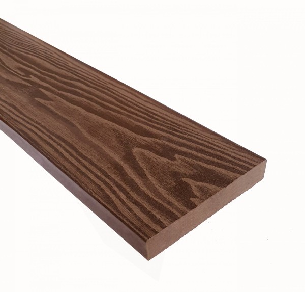 Террасная доска из ДПК Terrapol Смарт 3D Полнотелая без паза Орех Милано купить в Заводоуковске