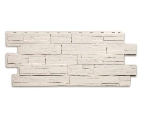 Фасадная панель T-Сайдинг-Альпийская сказка ЭКО-1 Уайт купить в Заводоуковске