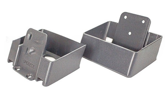 Крепления перил наклонное из алюминия GardenParkett Серый купить в Заводоуковске