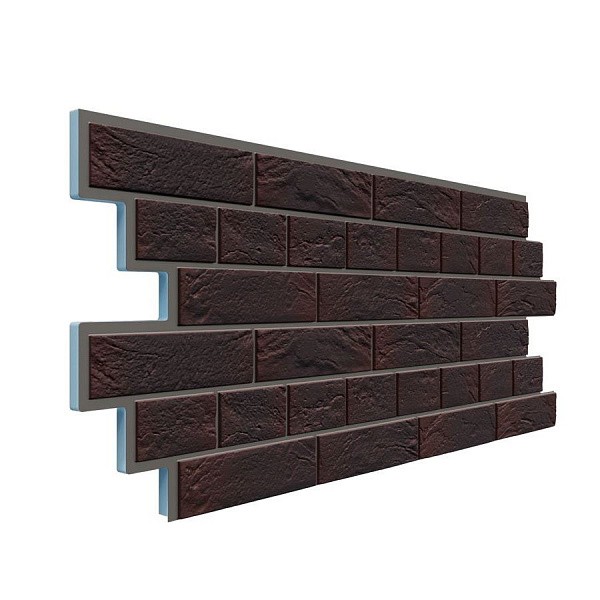 Фасадная термопанель Доломит Венецианский кирпич 20 мм Алтея купить в Заводоуковске