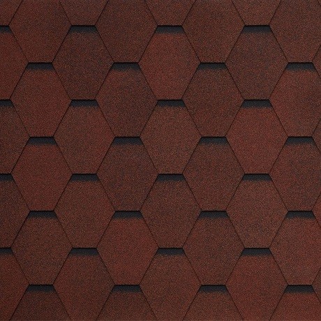 Гибкая черепица Tegola GARDA rosso 409 купить в Заводоуковске