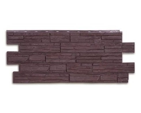 Фасадная панель T-Сайдинг-Альпийская сказка ЭКО-1 Браун купить в Заводоуковске