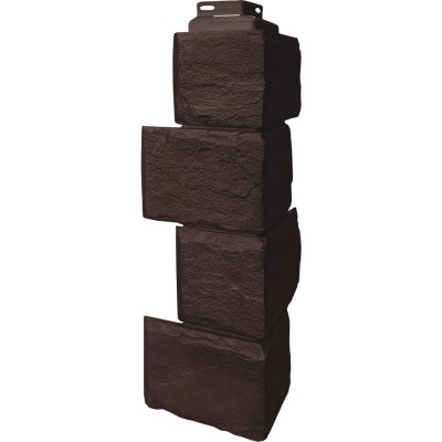 Угол наружный FineBer – “Камень природный” Коричневый