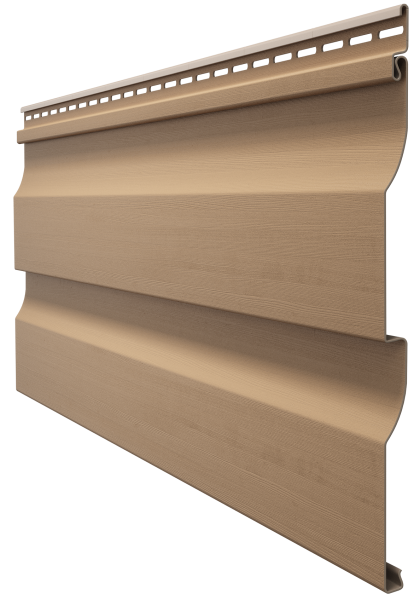 Виниловый сайдинг docke (дёке) - профиль D4,5D, капучино купить в Заводоуковске