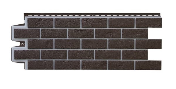 ФП Grand Line состаренный кирпич премиум Шоколадный (шов RAL 7006) купить в Заводоуковске