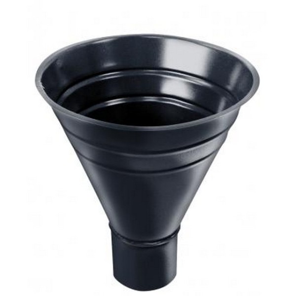 Водосток Grand Line 125x90 – Воронка водосборная RAL 7024 купить в Заводоуковске