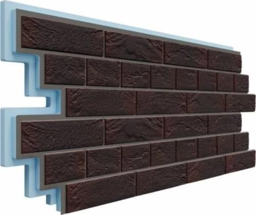 Термосайдинг Доломит Венецианский Кирпич 40 мм Алтея купить в Заводоуковске