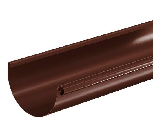 Водосток Aquasistem, система 150/100 - Водосточный желоб 3.00м RAL 8017 Коричневый купить в Заводоуковске
