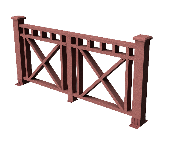 Ограждения декоративное ДПК GRINDERDECO Виктория мербау купить в Заводоуковске