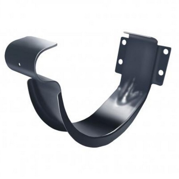 Водосток Grand Line 125x90 – Держатель желоба RAL 7024 купить в Заводоуковске