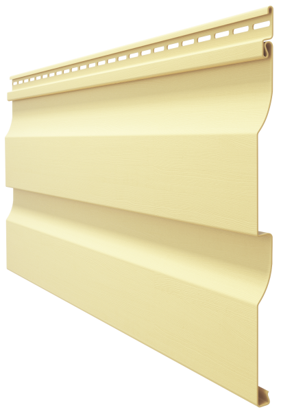 Виниловый сайдинг docke (дёке) - профиль D4,5D, лимон купить в Заводоуковске