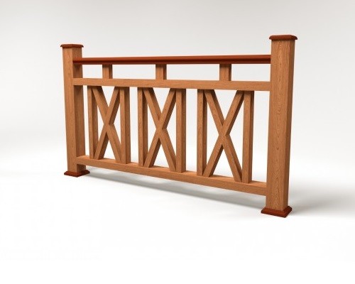 Ограждение из ДПК FG3 терракот купить в Заводоуковске