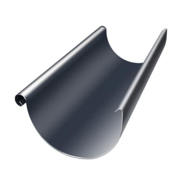 Водосток Grand Line 125x90 – Желоб 3м RAL 7024 купить в Заводоуковске