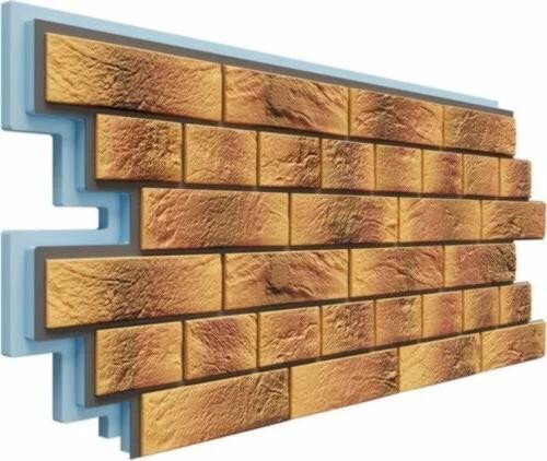 Термосайдинг Доломит Венецианский Кирпич 40 мм Нарва купить в Заводоуковске