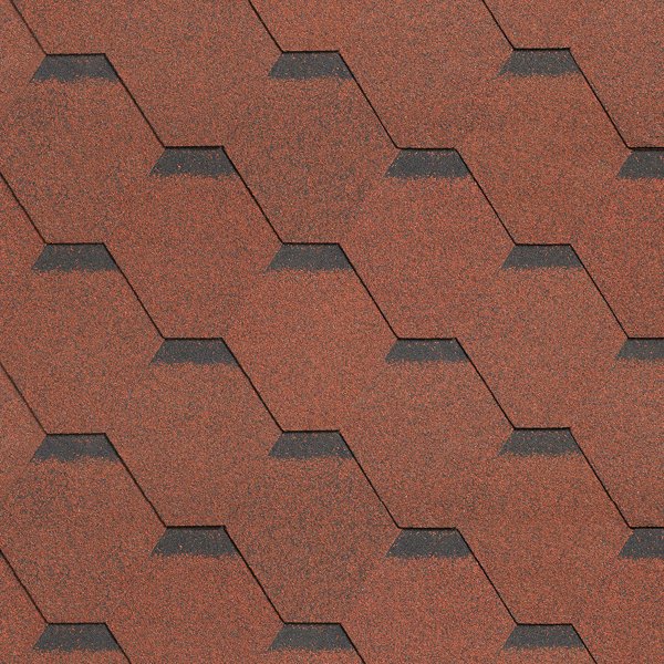 Гибкая черепица Shinglas, серия Ультра, коллекция Самба – Рубин купить в Заводоуковске
