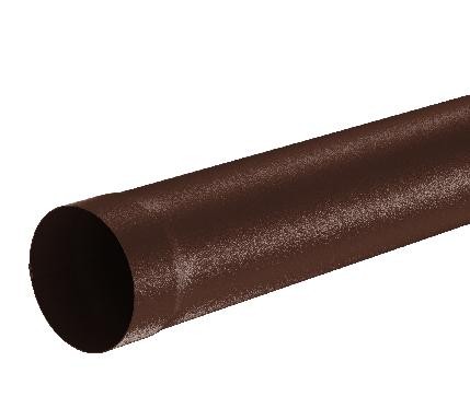 Водосток Aquasistem, Система 150/100 - Труба водосточная 3.00м RAL 8017 Коричневый matt купить в Заводоуковске