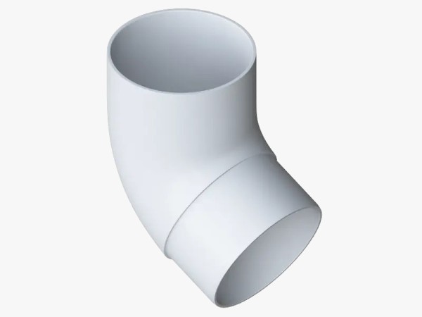 Водосток Альта-Профиль ПВХ – Колено 67 (белый) купить в Заводоуковске
