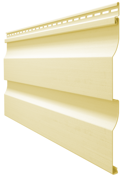 Виниловый сайдинг docke (дёке) - профиль D4,5D, банан купить в Заводоуковске