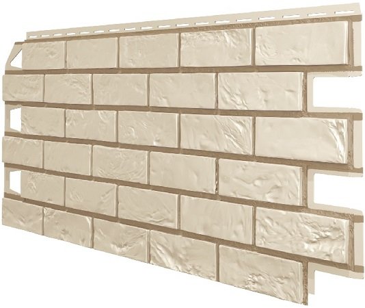 Фасадная панель VOX Vilo Brick Слоновая кость купить в Заводоуковске