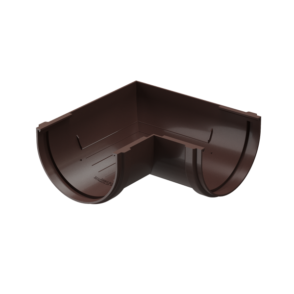 Угол желоба универсал 90˚ Docke Premium ПВХ - Шоколад купить в Заводоуковске