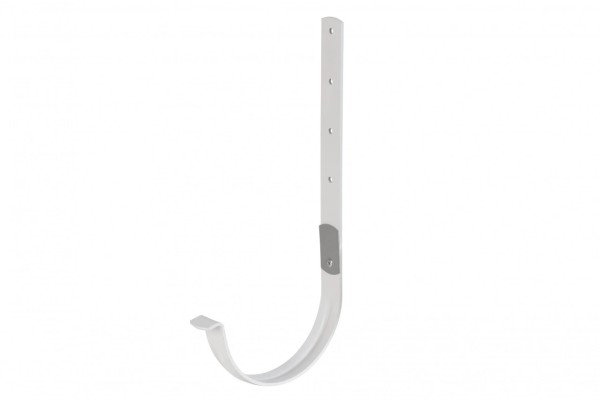 Водосток Альта-Профиль ПВХ – Кронштейн желоба металл (белый) купить в Заводоуковске