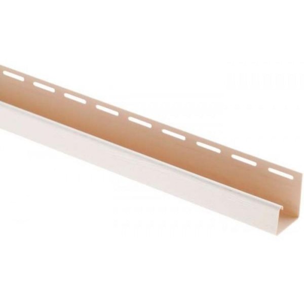 J-профиль Люкс Крашенный, T-15, ВН, Белый купить в Заводоуковске