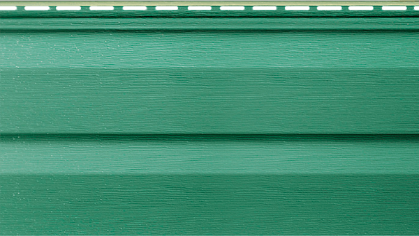 Виниловый сайдинг Канада плюс премиум, зеленый купить в Заводоуковске