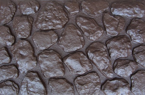 Фасадная панель Аэлит Камень мелкий Коричневый купить в Заводоуковске