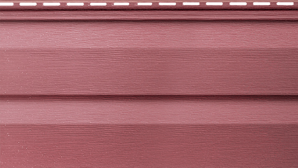 Виниловый сайдинг Канада плюс премиум, гранатовый купить в Заводоуковске