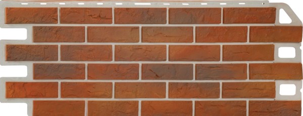 Фасадная панель Альта-Профиль Кирпич Рустикальный 03 купить в Заводоуковске
