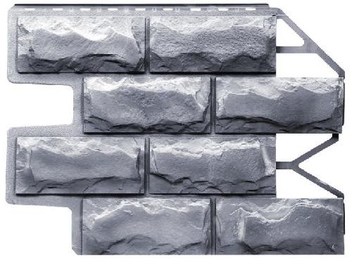 Фасадная панель FineBer Блок, Светло-серый купить в Заводоуковске