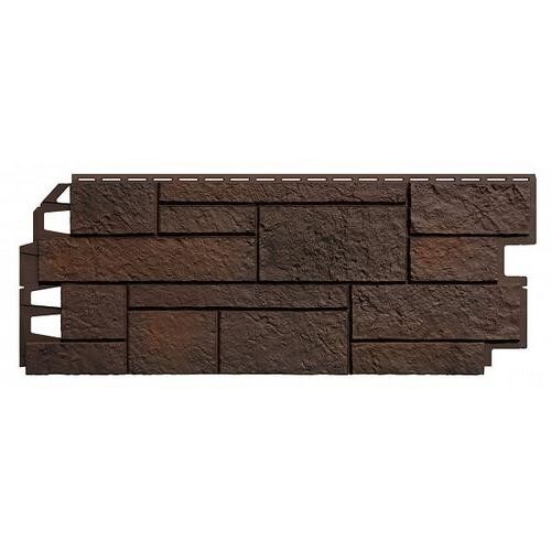 Фасадные панели ТЕХНОНИКОЛЬ Песчаник Тёмно-коричневый купить в Заводоуковске