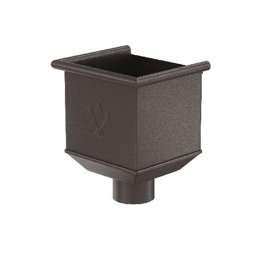 Водосток Aquasistem, Система 150/100 - Водосборная воронка RR 32 Тёмно-коричневый matt купить в Заводоуковске