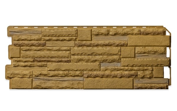 Фасадная панель Цокольный сайдинг Альта профиль Скалистый камень Альпы Комби купить в Заводоуковске