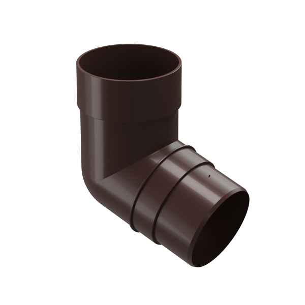 Колено 72˚ Docke Premium ПВХ - Шоколад купить в Заводоуковске