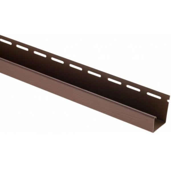 J-профиль Люкс Крашенный, T-15, ВН, Тёмный Орех купить в Заводоуковске