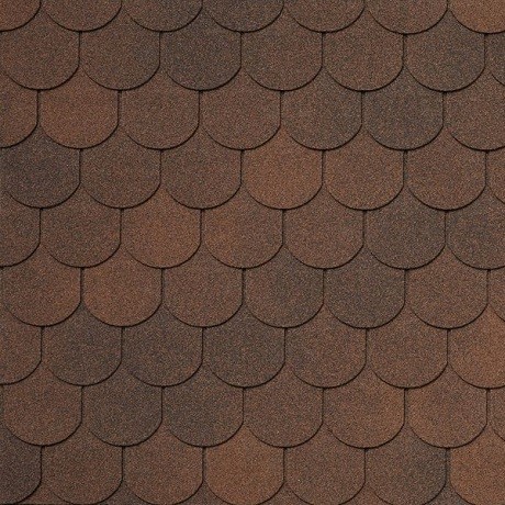 Гибкая черепица Tegola ASSISI marrone 434 купить в Заводоуковске
