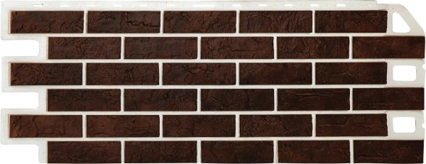 Фасадная панель Альта-Профиль Кирпич Рустикальный 06 купить в Заводоуковске