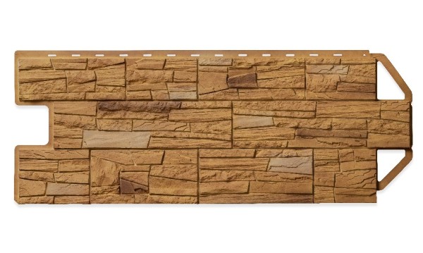 Фасадная панель Цокольный сайдинг Альта профиль Каньон Невада Комби купить в Заводоуковске