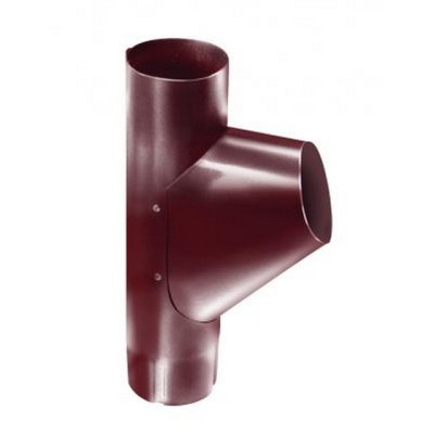 Водосток Grand Line 125x90 – Тройник трубы RAL 3005