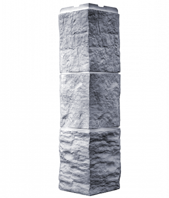 Угол наружный FineBer Блок, Светло-серый купить в Заводоуковске