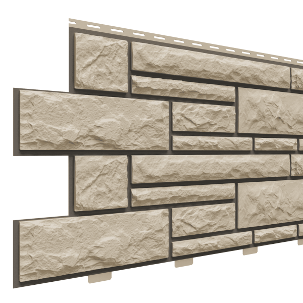 Фасадная панель Доломит, Брусчатка Доломит Сандал (2м) купить в Заводоуковске