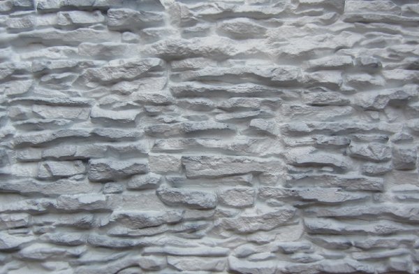 Фасадная панель Аэлит Пласт крупный Белый купить в Заводоуковске