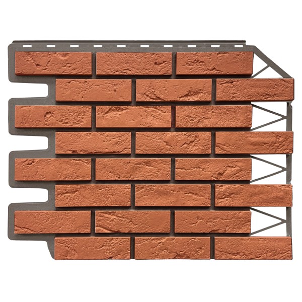 Фасадная панель FineBer, Кирпич Баварский, Терракотовый купить в Заводоуковске