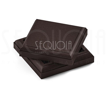 Комплект крышка/юбка для столба SEQUOIA BROWN купить в Заводоуковске