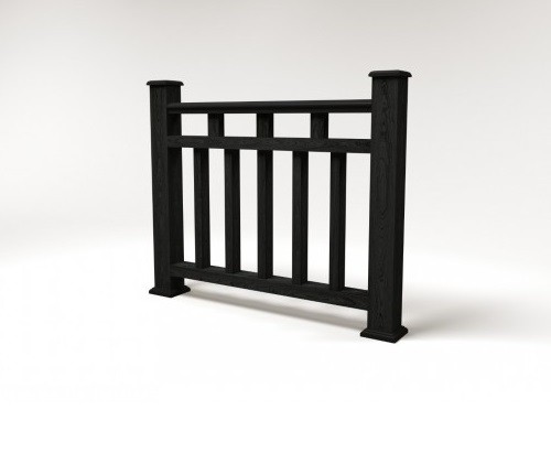 Ограждение из ДПК FG1 кварц купить в Заводоуковске